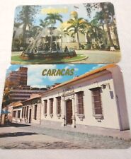 Caracas Venezuela Simon Bolivar - Museum & Capital Gardens 2 Vtg Postcard Edicar picture