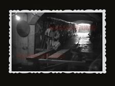 1940s British Air Raid Bunker Tunnel Vintage Old Hong Kong Photograph 香港老相片 1676 picture