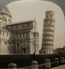 Keystone Stereoview The Leaning Tower of Pisa, Italy From 600/1200 Card Set #574 picture