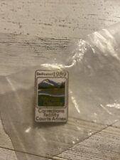 1989 Marion County Corrections Facility Courts Annex Vintage Enamel Pin DI picture
