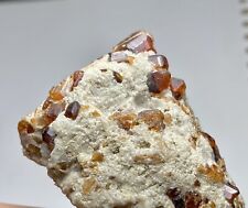 Massive Almandine Garnet Crystal Cluster On Matrix Top Quality Specimen picture