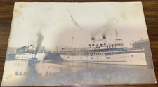 RPPC Michigan City Chicago Line SS Theodore Roosevelt Ship 1909 picture