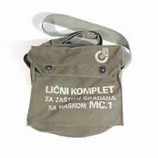 Genuine Yugoslavian Military Bag From Personal Protection Kit Citizen Rucksack picture