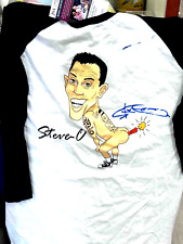 Vintage SIGNED Y2K Steve O Jackass Firecracker Butt Raglan Comedy Tour Shirt JSA picture