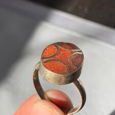EXTREMELY RARE ANCIENT VIKING RING SILVER ARTIFACT AUTHENTIC AMAZING picture