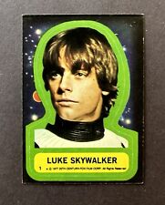 1977 Topps Star Wars Luke Skywalker #1 Rookie RC Sticker picture