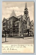 Providence RI-Rhode Island, High School Vintage Souvenir Postcard picture