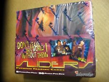Sliders Science Fiction TV Show Trading Cards Box 36 Packs With Full Set 1997 picture