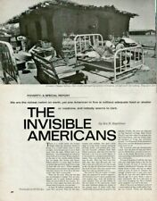 1963 Poverty In America Special Report - 9-Page Vintage Article picture