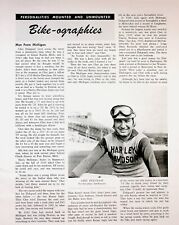 1951 Grand Rapids Michigan Chet Dykgraaf Motorcycle Racer - Vintage Article picture