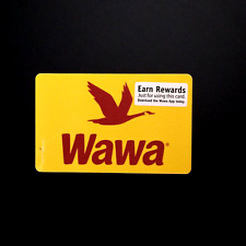 Wawa Red Goose ON Yellow Logo NEW COLLECTIBLE GIFT CARD $0 # 6181 picture