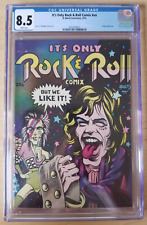 It's Only Rock & Roll #1 - CGC 8.5 (1975, H Bunch) JJ Petagno, Bowie parody picture