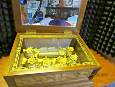1970 LINDER MUSIC BOX w/SANKYO MOVEMENT and BEE BELLS picture