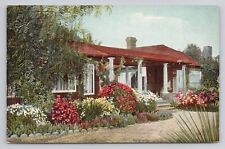 A California Bungalow c1910 Antique Postcard picture