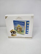 New—2011 Hallmark Keepsake A Gift For The Baby Book & Ornament Set Light & Sound picture