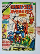 Giant Size Avengers #1 Rich Buckler Art Marvel Comics 1974 GD picture