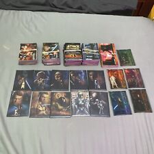 Star Wars ATTACK OF THE CLONES Topps 2002 Lot Of Appx 350 Cards TCG Holo Rare  picture
