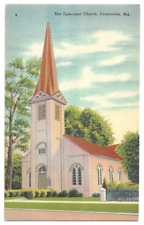 Centerville Maryland c1940's Episcopal Church, religion picture