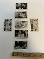 Vintage Carlsbad Caverns Mini Souvenir Snapshots (7) Black & White picture