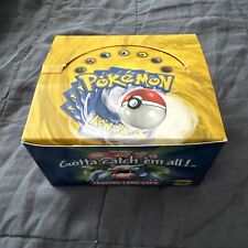 1999 Empty Pokemon Base Set Unlimited Booster Box picture