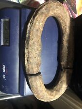 7 pound wrought iron anchor chain link For Blacksmithing Forging Forge Antique picture