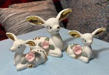 Vintage Chase Mama Doe & 2 Fawns Adorable Figurines Japan 1 Price Set of 3 picture