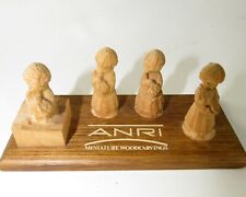 ANRI Woodcarvings Miniature 4 Stages Process By Ferrandiz 652309 picture