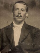 Civil War Era Tintype Photo of Man Circa 1860’s picture