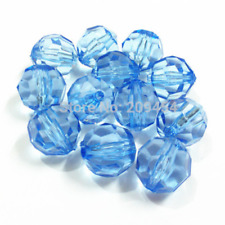 6mm/8mm/10mm/12mm/14mm/16mm/18mm/20mm Transparent Acrylic Big-Faceted Beads picture