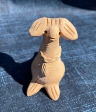 Unique Hand Crafted Clay Whistle/Possibly Llama or Alpaca  picture