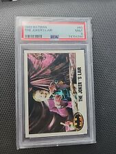 PSA 9 Batman 1989 The Jokers Lair Card #60 DC Jack Nicholson picture