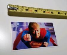 Funny Donald Trump Political Sticker Depicted As Superman MARVEL DC COMICS  picture