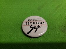 Vintage Come, Discover NC Hickory Style Pin Button picture