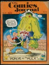 Fantagraphics The COMICS JOURNAL #71 Popeye vs The Hulk GD- 1.8 picture