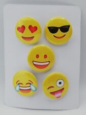 Emoji button badges - New Home Crafted - 5x 25mm picture