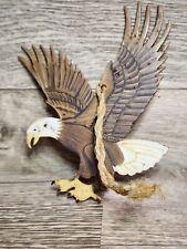 American Bald Eagle Hand Cut Metal Art Works Custom Patriotic USA Hand Painted  picture