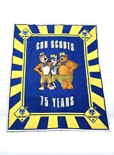 Cub Scouts 75th Anniverary Fleece Blanket/Throw(1930-2005)  47