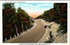 Petersburg NY-New York, Approaching Top Taconic Trail Vintage Souvenir Postcard picture
