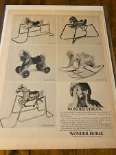 Vintage 1967 Wonder Struck Wonder Horse Christmas ad picture