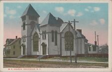 c1915 M E Church Dolgeville New York Methodist Episcopal? postcard B836 picture