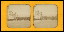 Paris, Avenue in front of the Grand Palais, ca.1880, day/night stereo (French Tissue)  picture