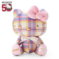 Sanrio Hello Kitty Plush Dress Tartan Lochcarron 50th Anniversary 2024 Japan picture