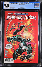 Spider-Man/Venom #1  FCBD 2023, CGC 9.8, Mint Case White Pages Only 10 at CGC picture