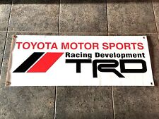 Toyota Motor Sports TRD Racing Development banner sign drifting off-road baja picture