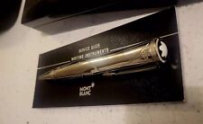 MONTBLANC - LIMITED EDITION GRAND WRITERS STERLING SILVER BALLPOINT PEN  picture