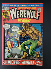 Werewolf By Night 1  1972 Marvel Comics, Mike Ploog cover picture