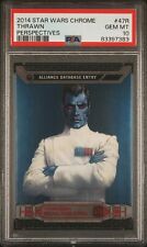 2014 Star Wars Chrome Perspectives GRAND ADMIRAL THRAWN #47R PSA 10 GEM MINT picture