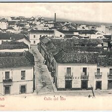 c1900s Algeciras, Spain River Road Calle del Rio Collo Photo Postcard Cumbo A81 picture