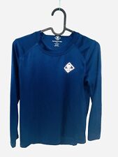 Cub Scouts BSA Youth Large 100% Polyester Long Sleeve T-Shirt Blue picture