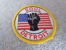 Original 70's Embroidered Northern Soul Patch Soul Detriot Keep The Faith Casino picture